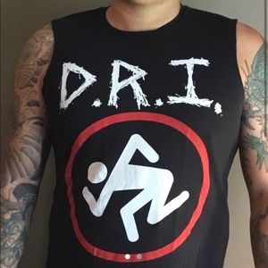 Vintage Band Tank Top D.R.I. Tour RARE COLLECTIBLE